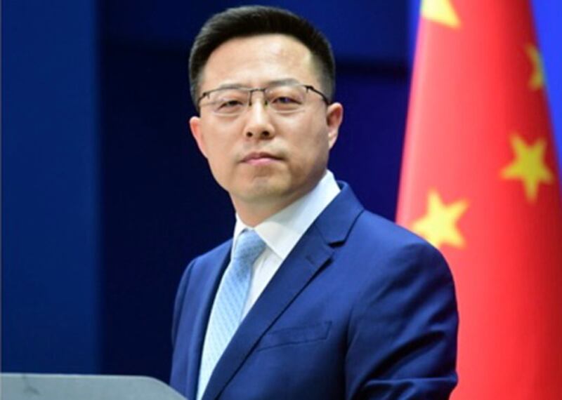 中國外交部發人趙立堅對波蘭總統杜達將出席北京冬奧表示「熱烈歡迎」。（中國外交部官網）