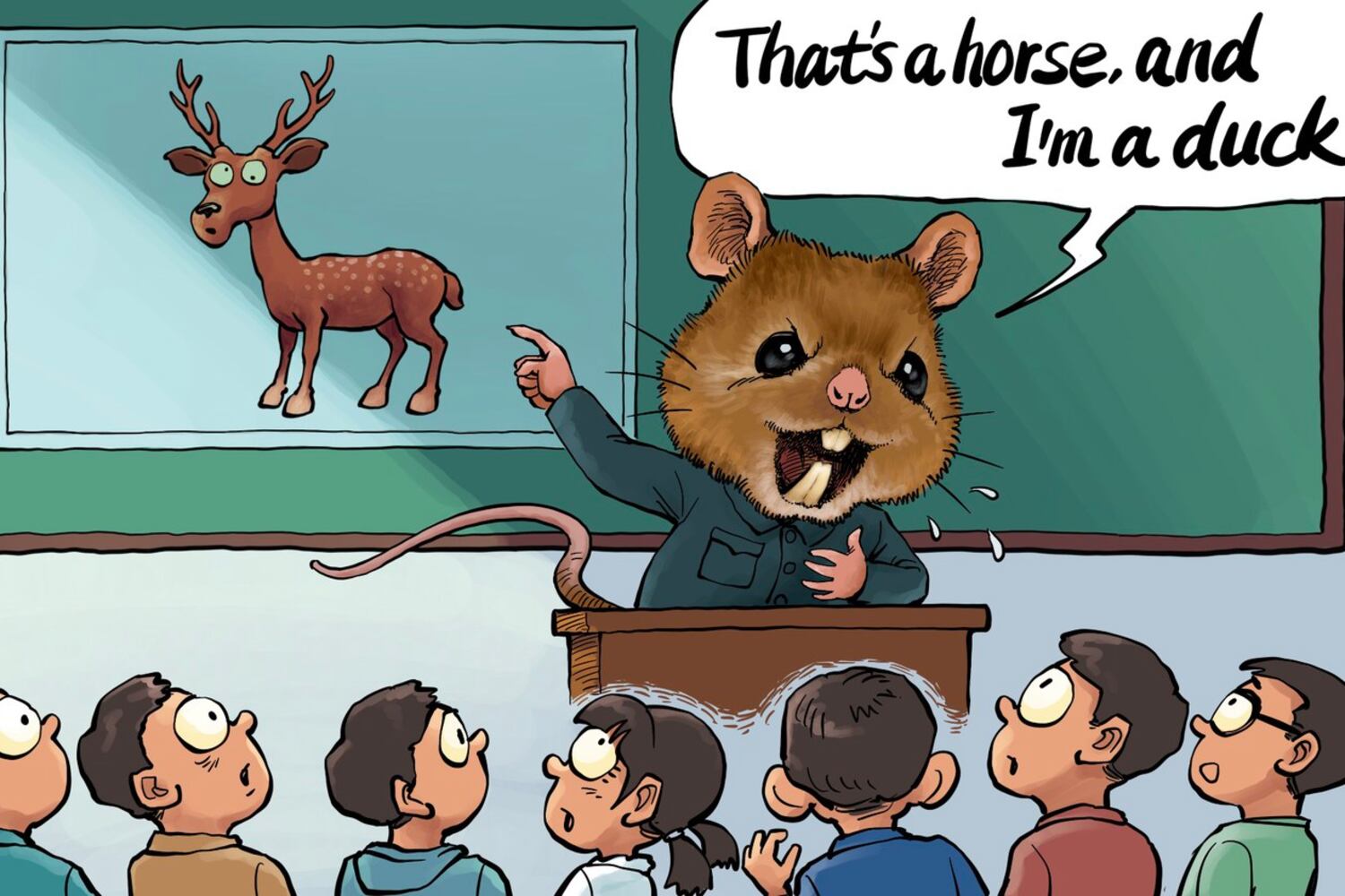 Cartoon by Rebel Pepper