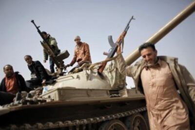 Cuộc nổi dậy ở Libya. AFP