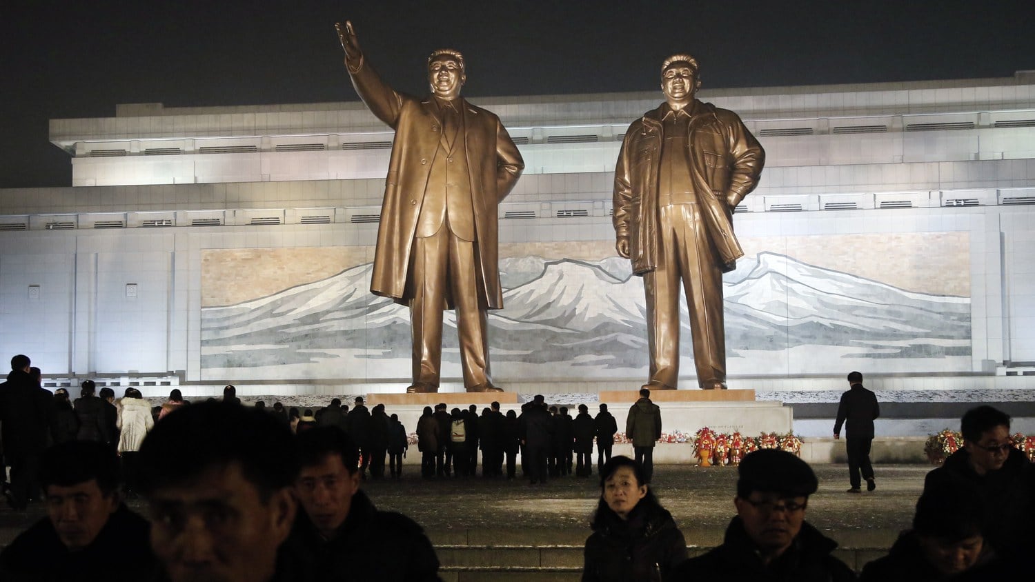 North Korea Keeps Kim Dynasty Statues Lit During Energy Shortage
