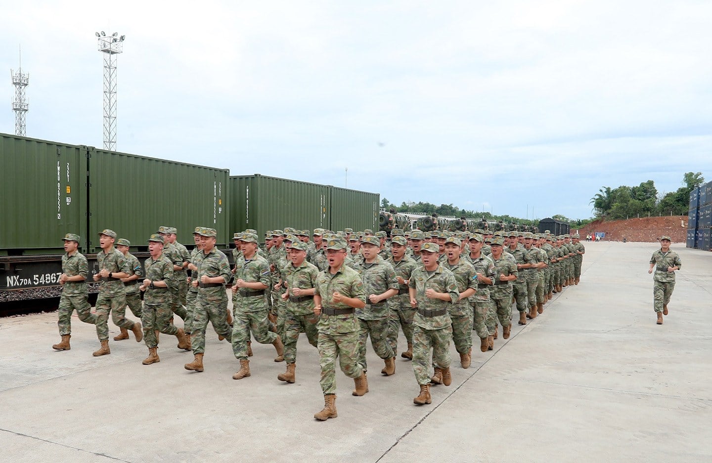 China’s military sends troops to Laos for 2-week joint military drills