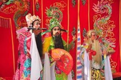 Một màn cải lương trên sâu khấu.- flicker.com photo