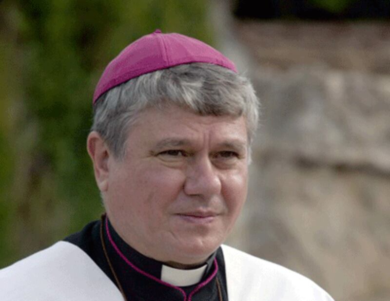 Czech Bishop Vaclav Maly in a file photo.