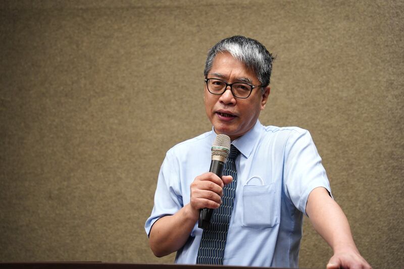 台灣智庫諮詢委員賴怡忠覺得面對新的極權，香港很多事已被改變。（淳音攝）