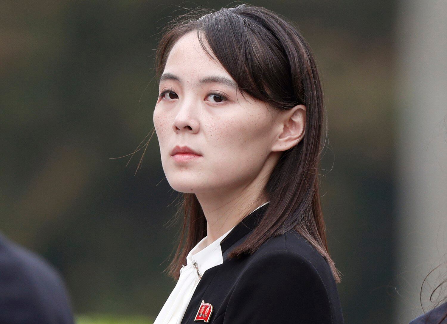 최근 담화를 통해 핵무력을 언급하며 위협적인 발언을 한 김여정 당 부부장.