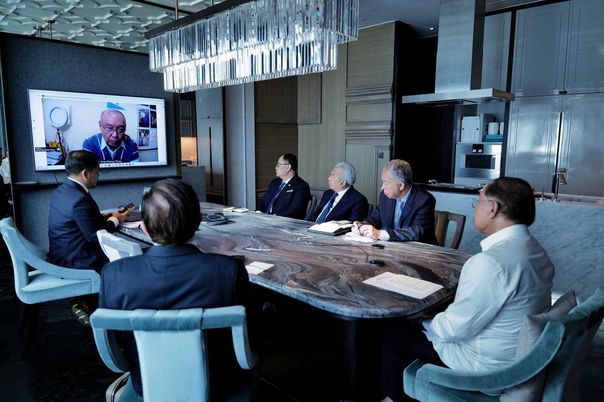 ASEAN chair talks to Myanmar’s exiled government officials for the first time