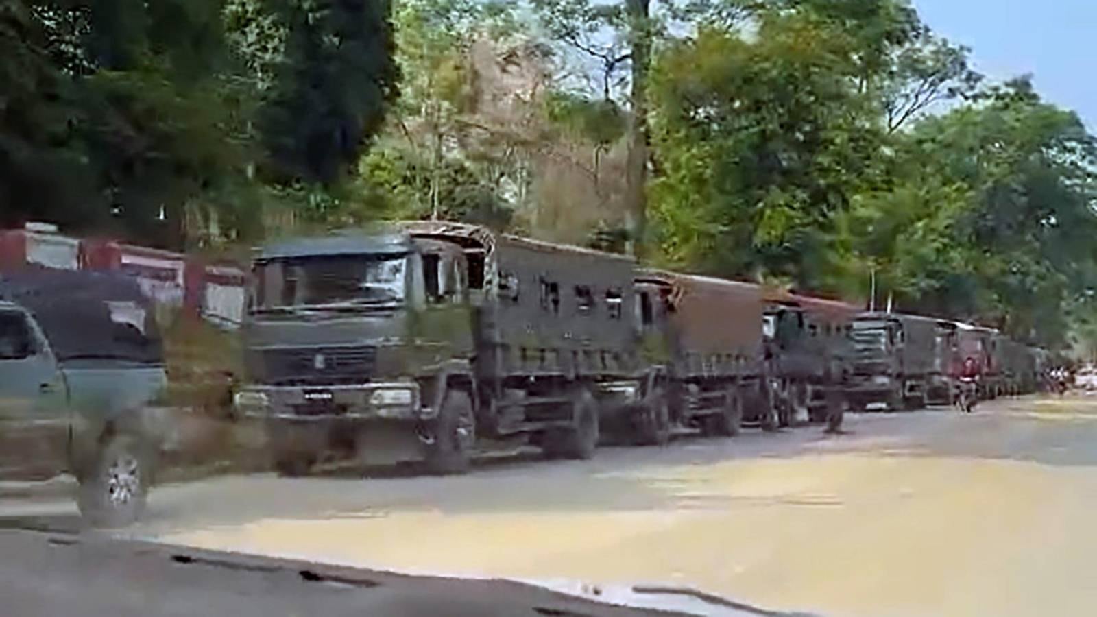 China monitors ceasefire as Myanmar rebel army hands northern city back to junta