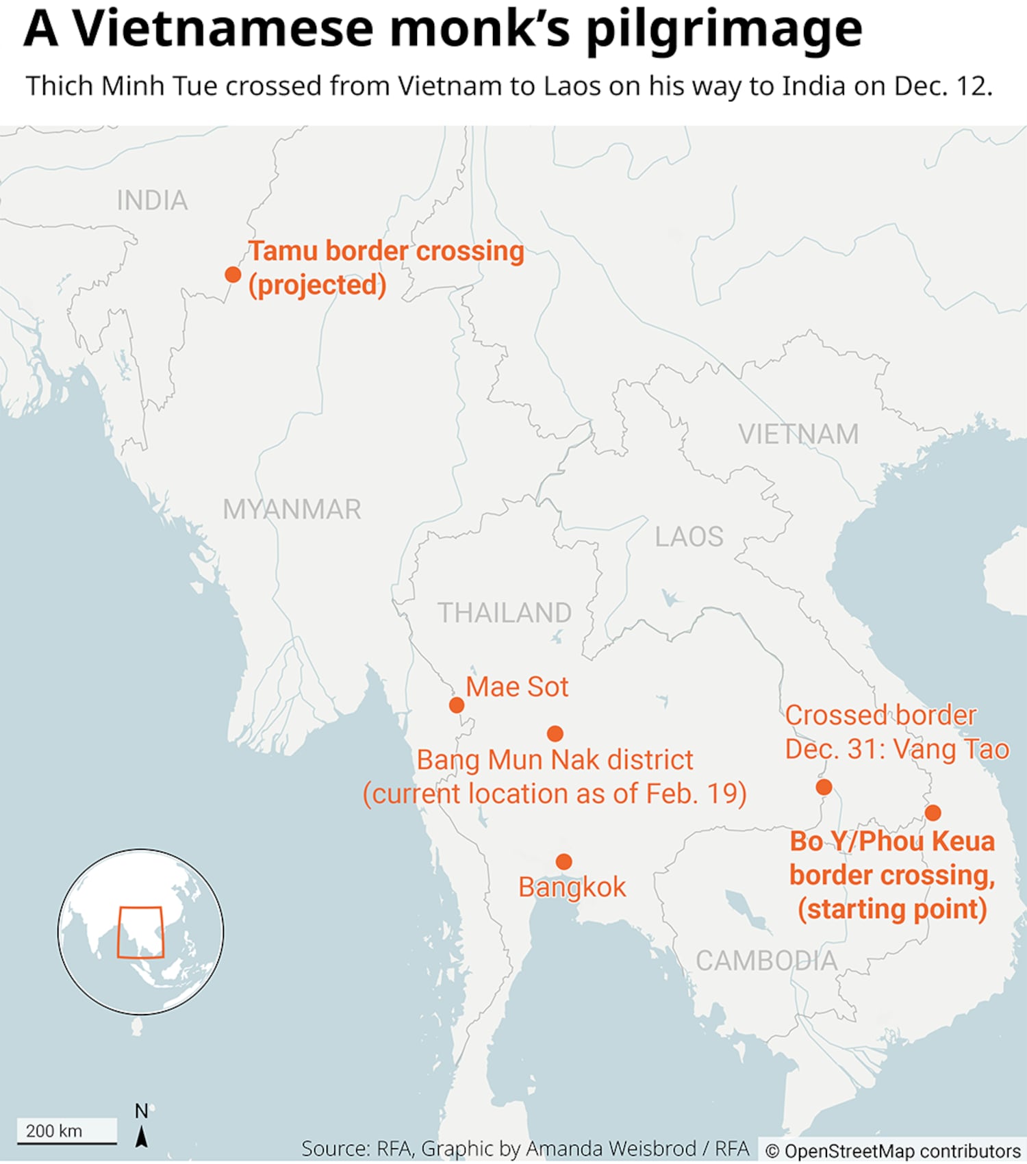 A Vietnamese monk's pilgrimage