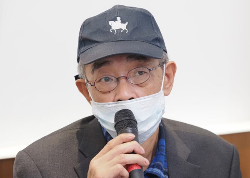 2020年4月29日，台灣銅鑼灣書店店長林榮基：如不抓出潑漆案幕後黑手，案件將不了了之。（鍾廣政 攝）
