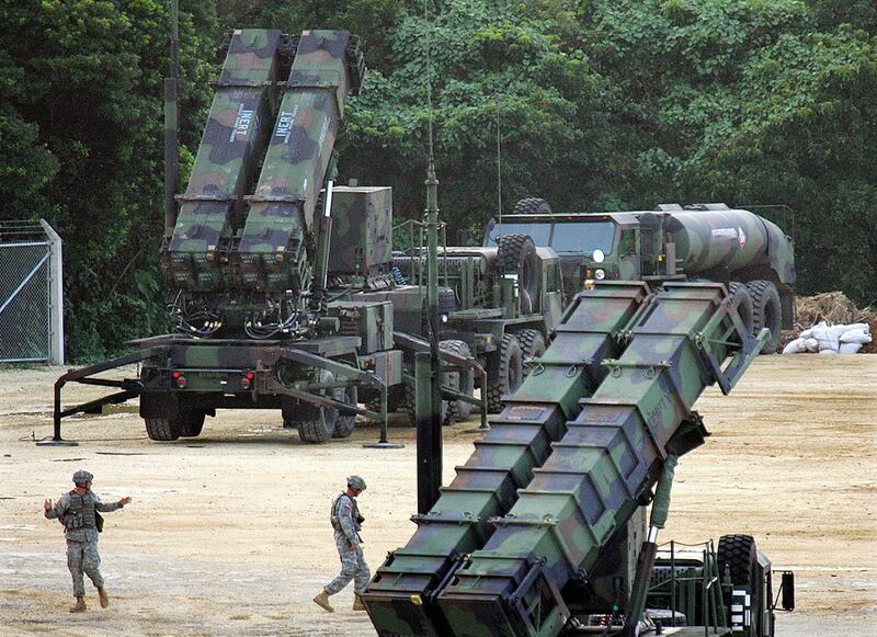 美国国务院宣布批准向台湾出售爱国者三型飞弹重新认证的设备与技术，总额6.2亿美元，是特朗普总统上任后第7次对台军售。（AP）