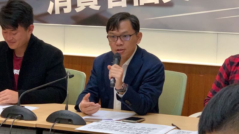 中央研究院法律所研究员邱文聪。(记者夏小华摄)