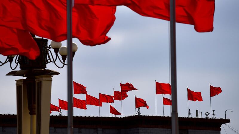 美中贸易战再度升级,中国官媒声称要“奉陪到底”,更声言要“打一场人民战争”。(资料图/法新社)