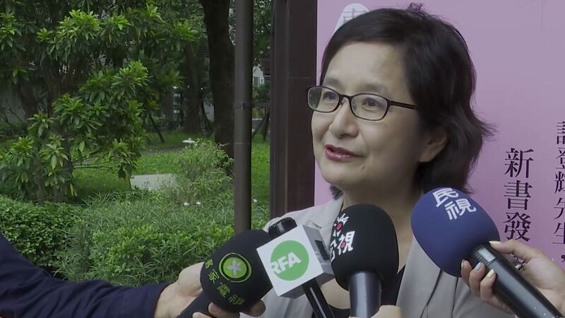 李登辉文胆李静宜新书发表,追忆李登辉。(记者李宗翰摄)