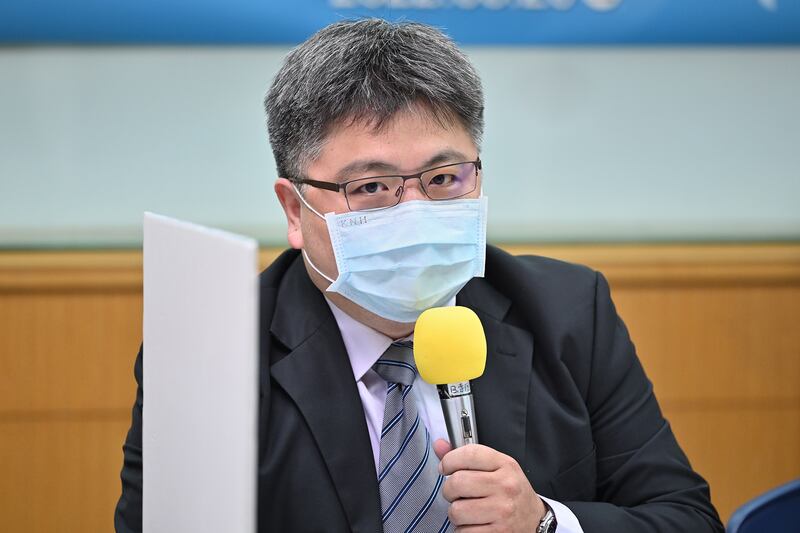 台灣國際法學會副秘書長林廷輝：如果大陸侵台台灣民眾願意上戰場比率和烏克蘭差不多。（鍾廣政 攝）