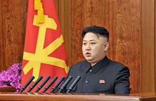 북한의 김정은 국방위원회 제1위원장이 지난 1일 조선중앙TV와 조선중앙방송 등 방송을 통해 육성 신년사를 발표했다.