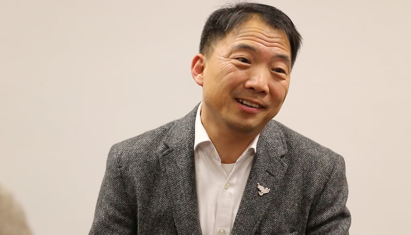 香港民主党主席胡志伟（RFA资料图片）
