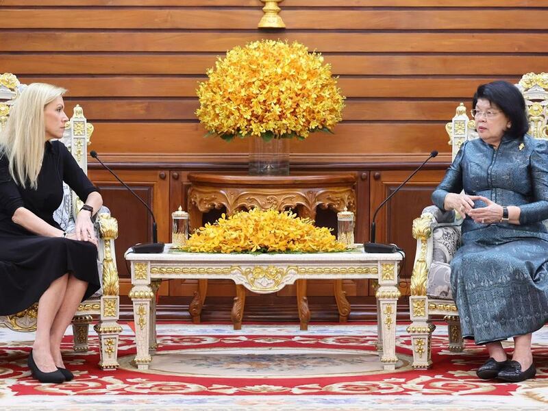 កម្ពុជាស្នើអាមេរិកជួយជំរុញឱ្យបទឈប់បាញ់កម្ពុជា-ថៃអនុវត្តប្រកបដោយប្រសិទ្ធភាព