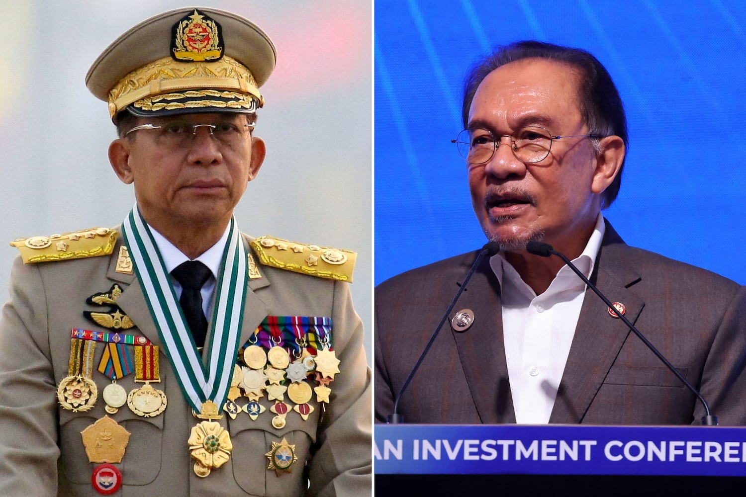 Myanmar junta chief meets Malaysian PM in Bangkok, frees 5,000 in prisoner amnesty