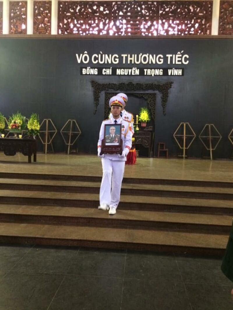 Hình minh hoạ. Ảnh chụp tang lễ Cụ Nguyễn Trọng Vĩnh ngày 2/1/2020