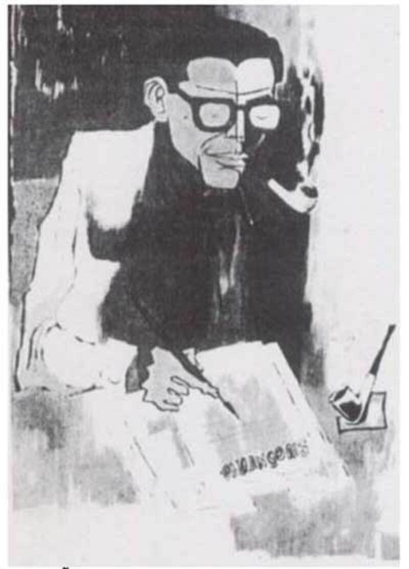 Mặc Đỗ qua nét vẽ Tạ Tỵ Courtesy Gió O.