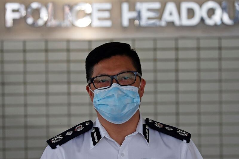 香港保安局局长邓炳强。(路透社)