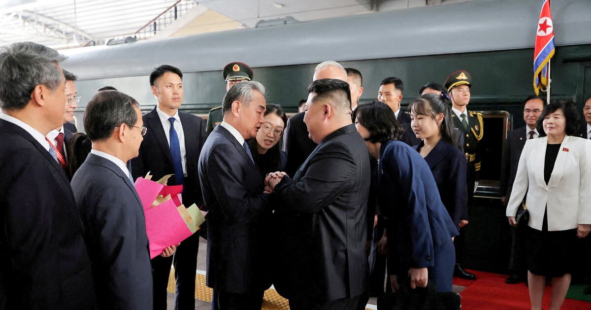 North Korea’s Kim Jong Un arrives in Beijing for military parade North Korea’s Kim Jong Un arrives in Beijing for military parade