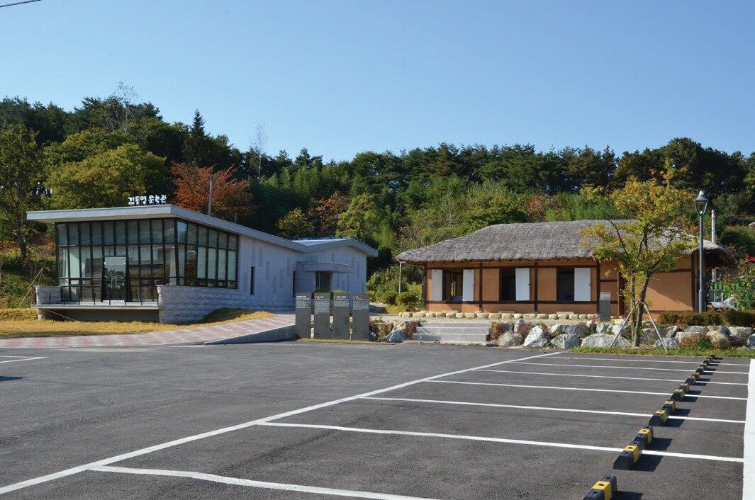 김동명 문학관 전경.