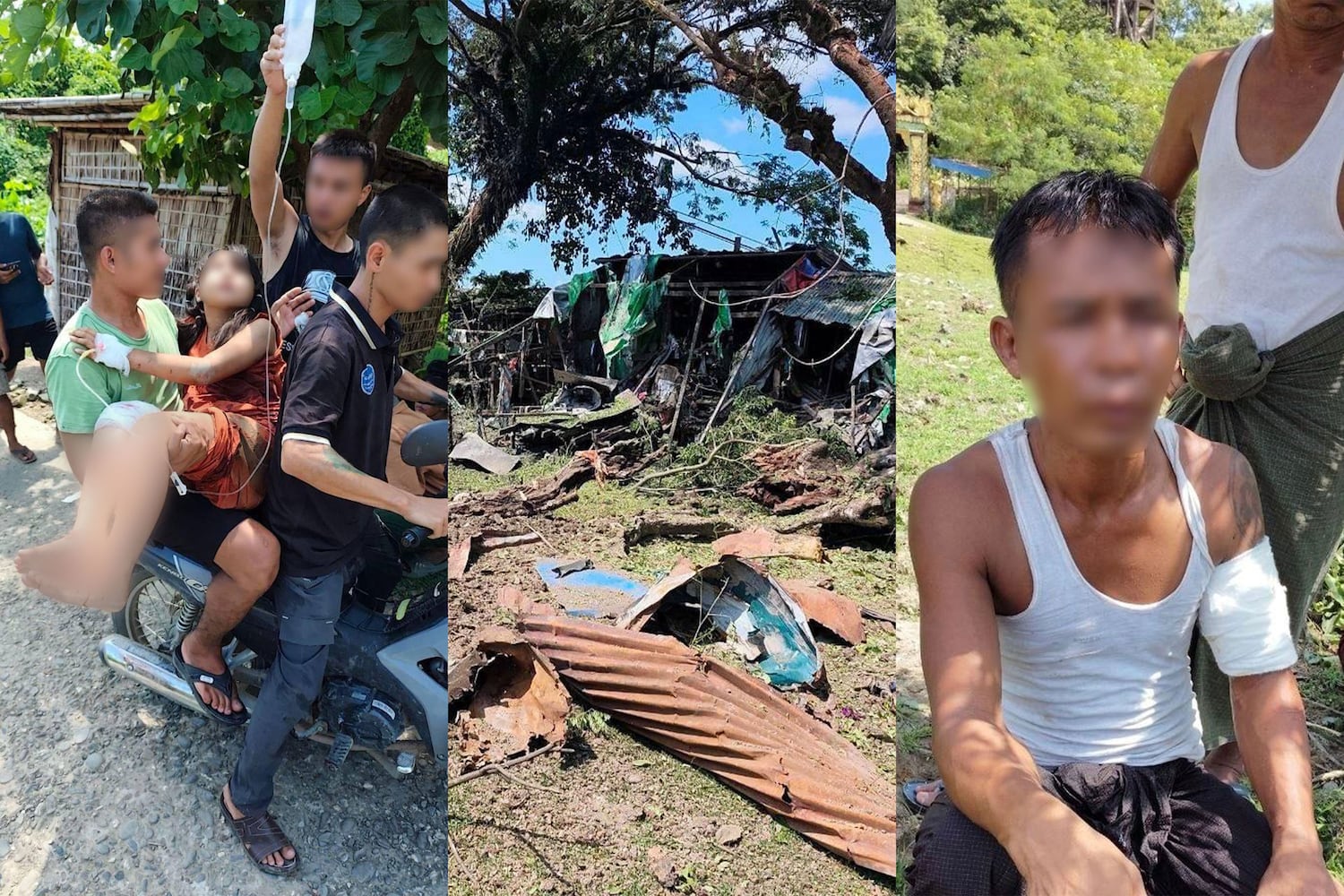 ရခိုင်မှာ လေကြောင်းတိုက်ခိုက်မှုတွေကြောင့် လေးရက်အတွင်း အရပ်သားငါးဦးသေဆုံး