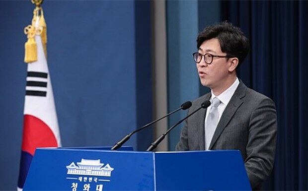 한정우 청와대 부대변인.