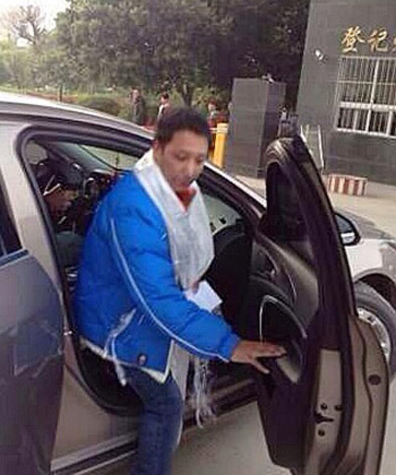 四川藏族作家扎西熱丹，3月29日，服刑四年後刑滿出獄。(照片來自西藏故鄉網)