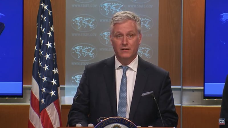 美国国家安全顾问奥布莱恩(Robert O'Brien)(视频截图)