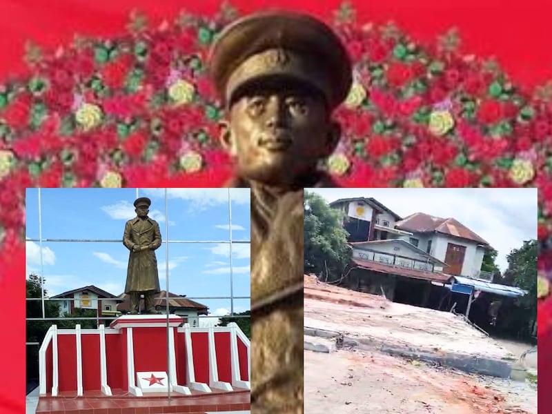 Myanmar removes at least 15 statues of national hero Gen. Aung San nationwide