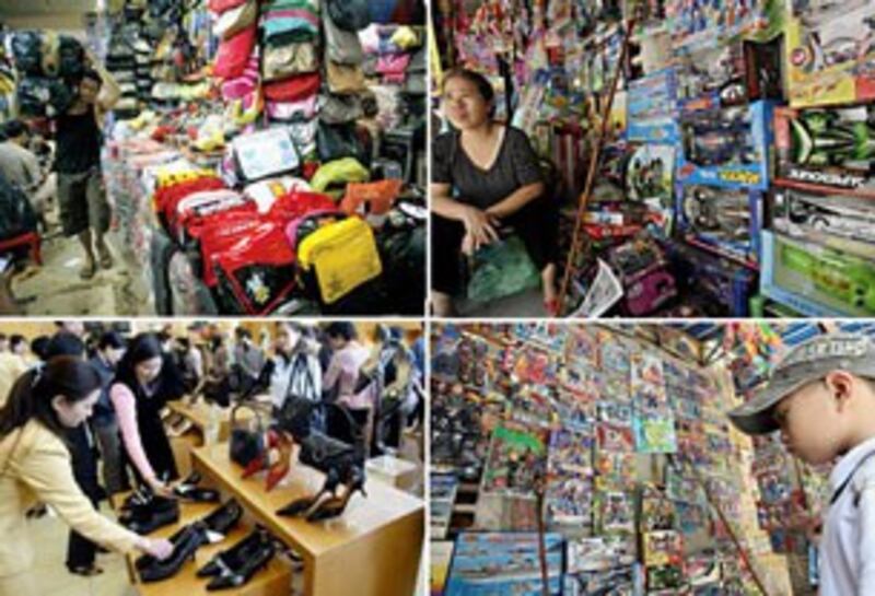 Hàng ngoại đa số là hàng Trung Quốc tràn ngập thị trường Việt Nam