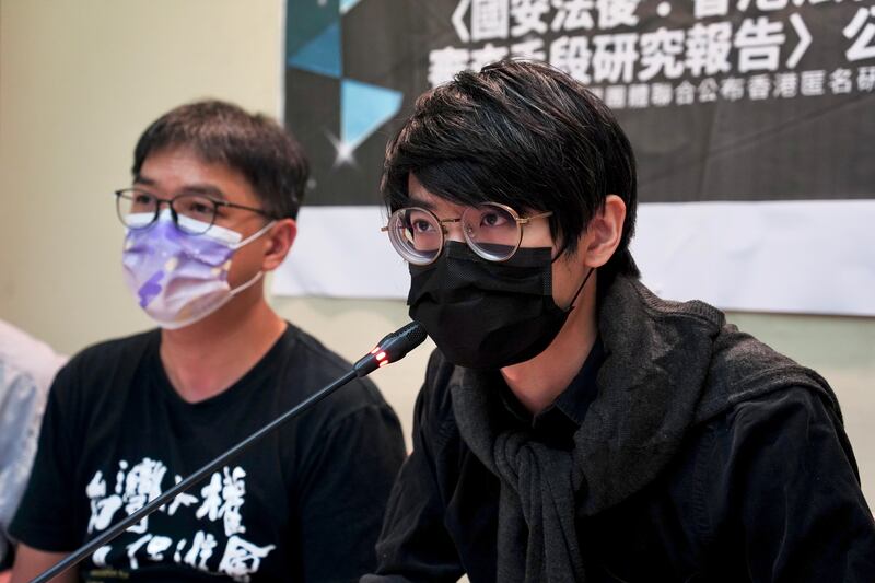 馮詔天談及,其實香港本土還有很多人在努力,公民社會還沒消亡。(淳音攝)