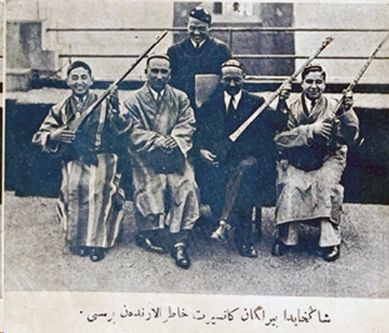 شاڭخەيدە بېرىلگەن كونسېرت خاتىرىسى، مەنبە: «تيانشان» مەجمۇئەسى 1935-يىل، يانۋار