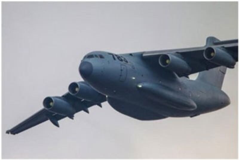 Trung Quốc đang phát triển máy bay vận tải cỡ lớn Y-20 (file photo)
