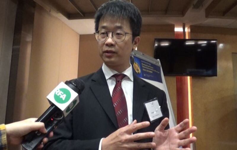 欧洲商会人力资源委员会联合主席许修豪。(记者夏小华摄)