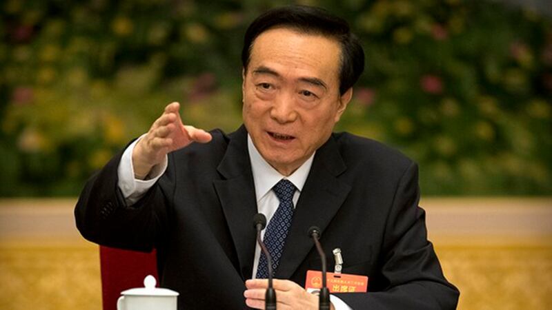 曾任中共新疆自治区党委书记的陈全国。（美联社）