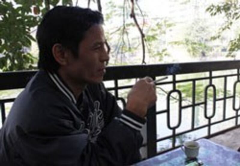 Blogger JB Nguyễn Hữu Vinh, ảnh chụp trước đây tại Hà Nội. Courtesy FB Nguyễn Hữu Vinh.