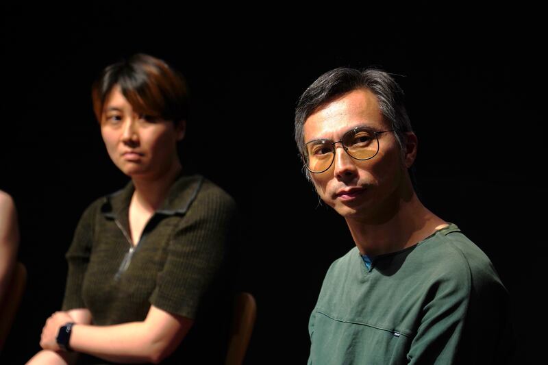 《一人婚禮》導演周冠威不希望被恐懼限制創作。(淳音攝)