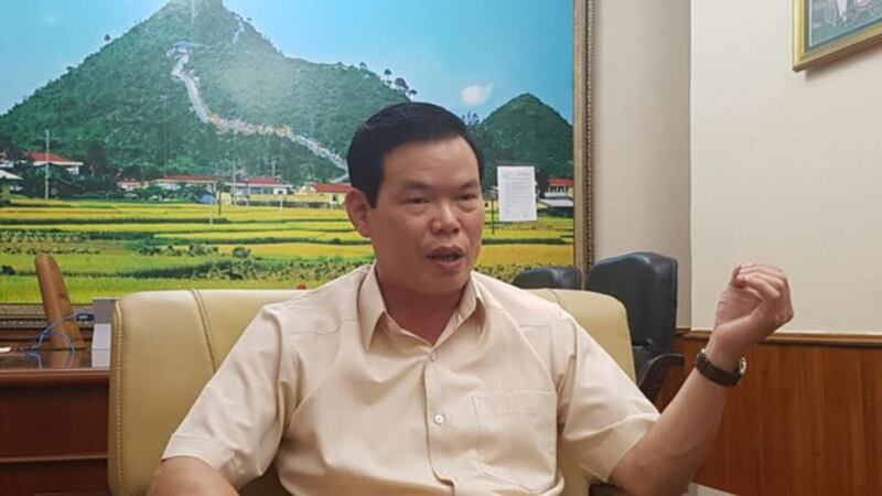 Bí thư Hà Giang Triệu Tài Vinh
