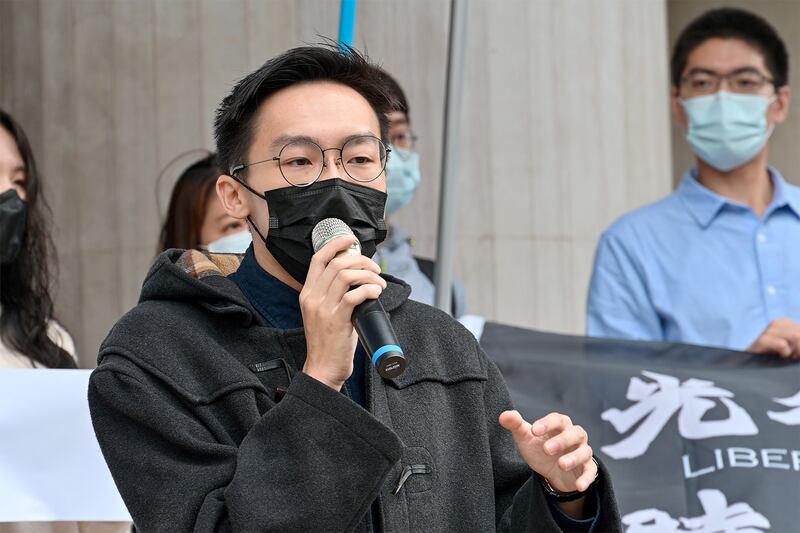 香港中文大學前外務副會長羅子維:中國內部的社會運動已經越演越烈。(鍾廣政 攝)