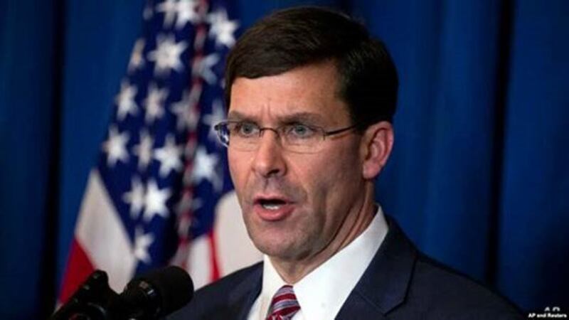 美国国防部长埃斯柏（Mark Esper）表示，希望在今年10月1日下一个财政年度开始前，能够重新评估美军在全球的部署。（美联社/路透社）