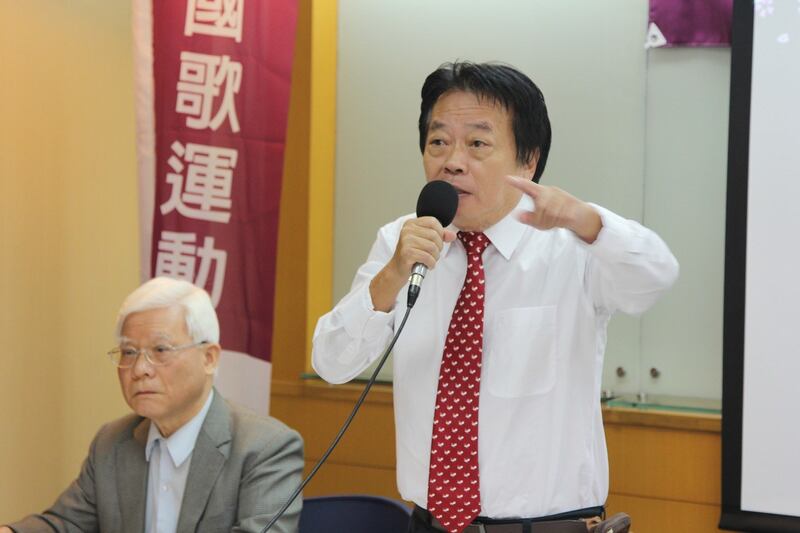 台联党主席刘一德。(台联党脸书)