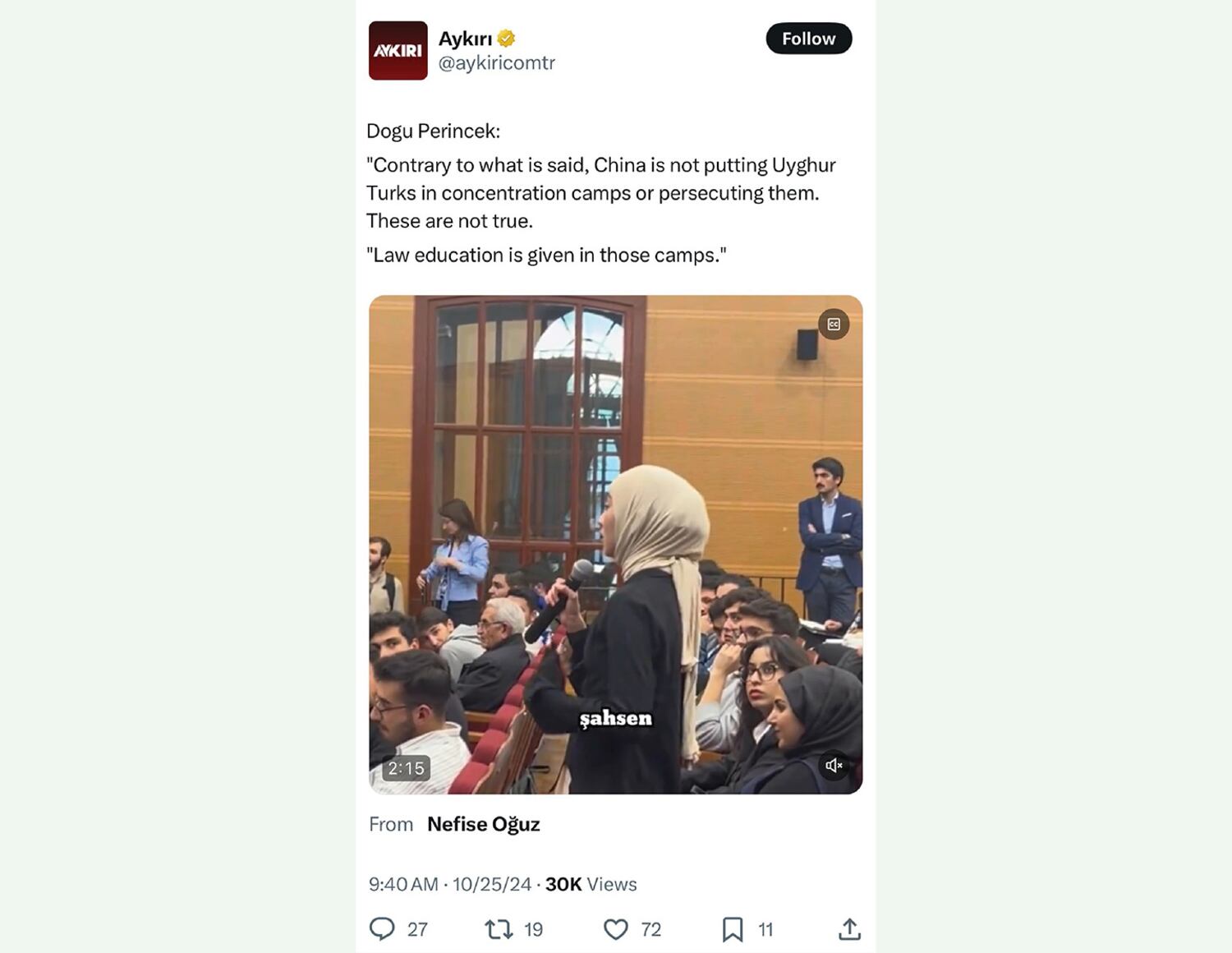 TikTok deletes videos related to Uyghur human rights violations