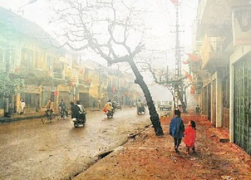 Mưa xuân, Hà Nội