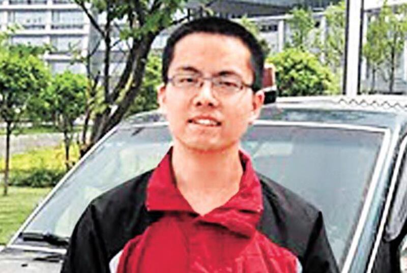 图片：腾讯财经记者张贾龙因会见美国国务卿时发言，遭到腾讯公司解聘。（网络资料）