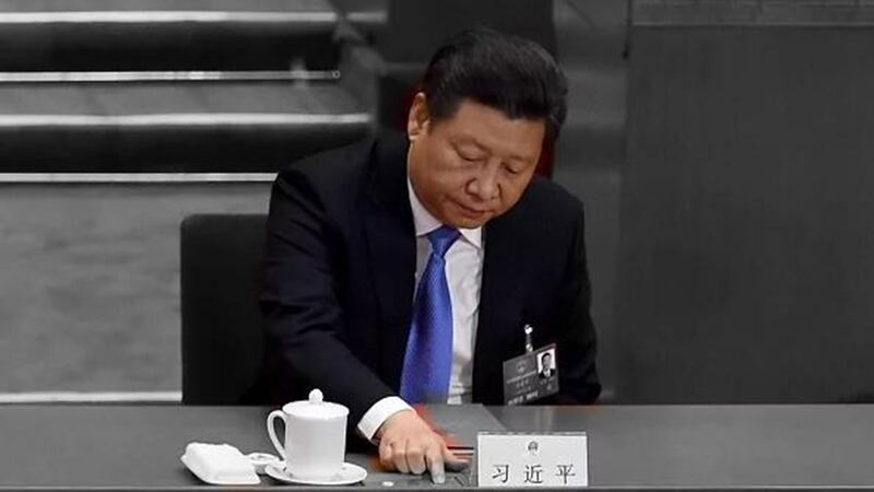 民企老板指习近平错误政策是经济低迷原因。（资料图/法新社）