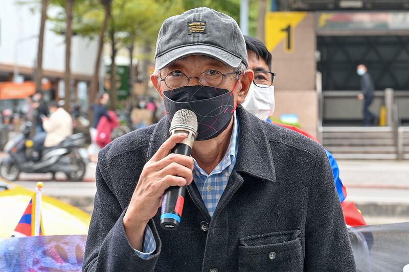 2022年2月16日,台灣銅鑼灣書店店長林榮基:台灣因生活安定很多人已忘記中共的威脅和打壓。(鍾廣政 攝)