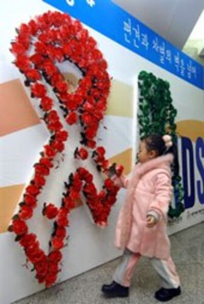 Ngày Thế Giới Chống AIDS tại Nam Hàn. AFP